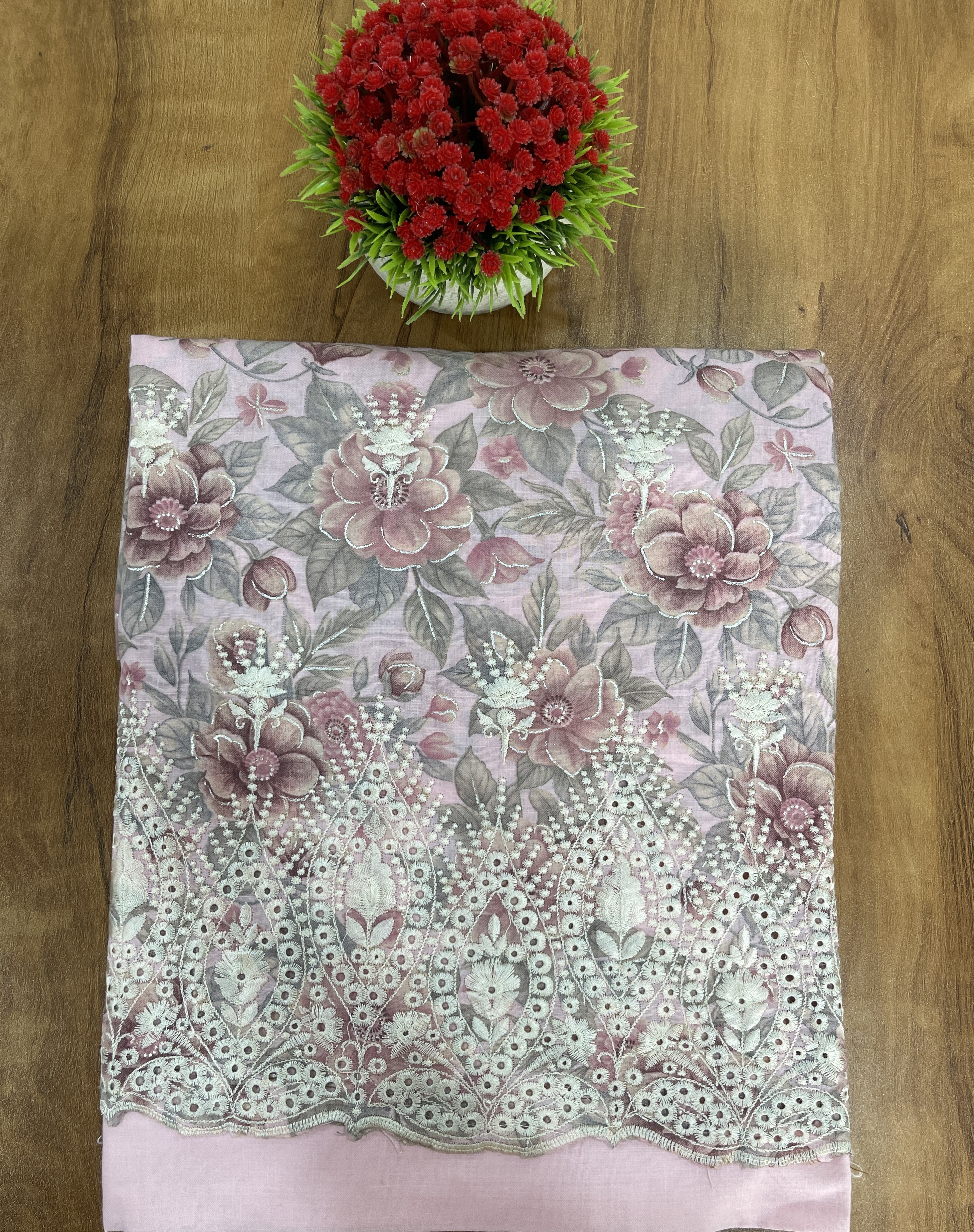 Unstitched Salwar Set