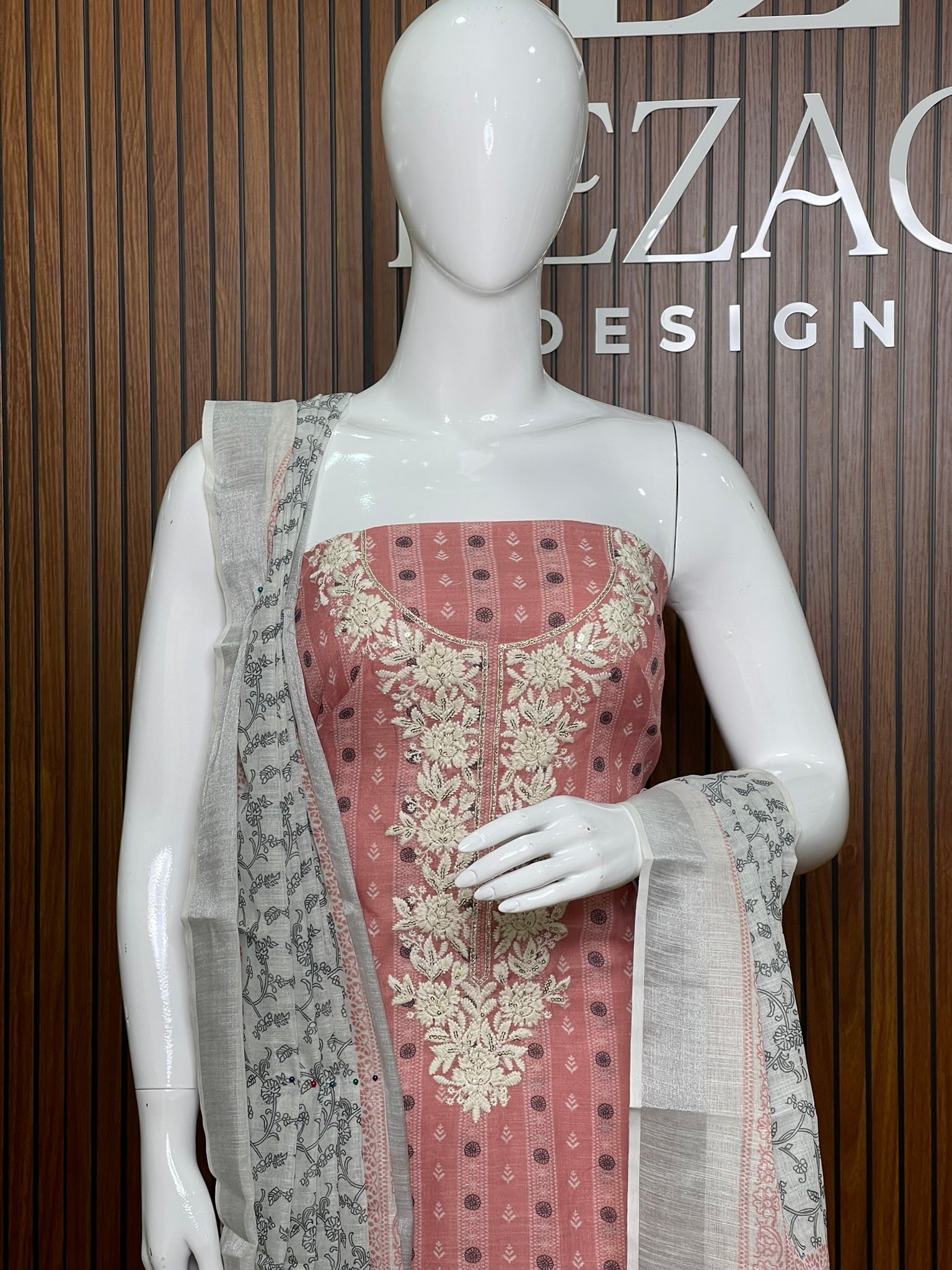 Unstitched Salwar Set