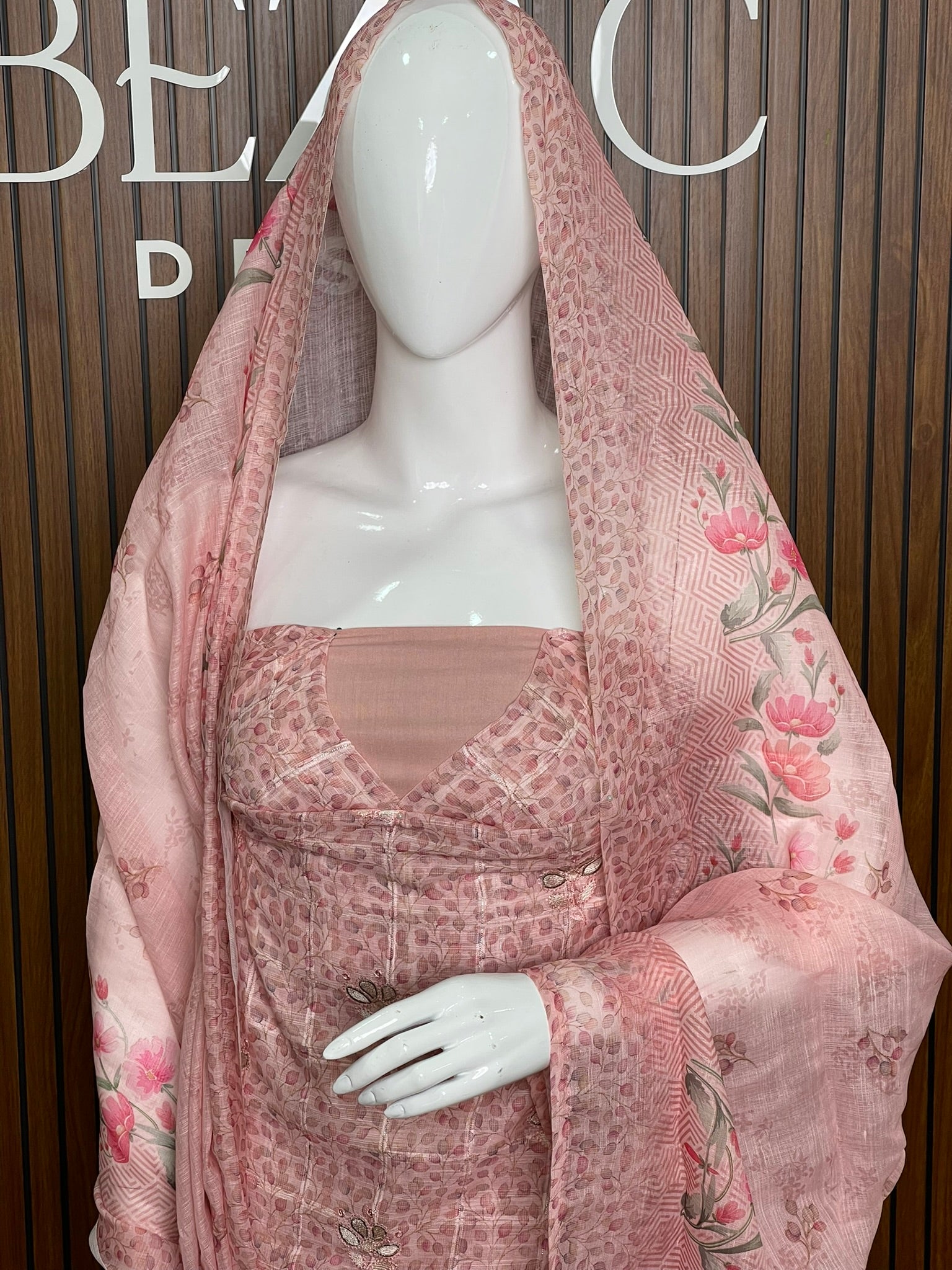 Unstitched Salwar Set