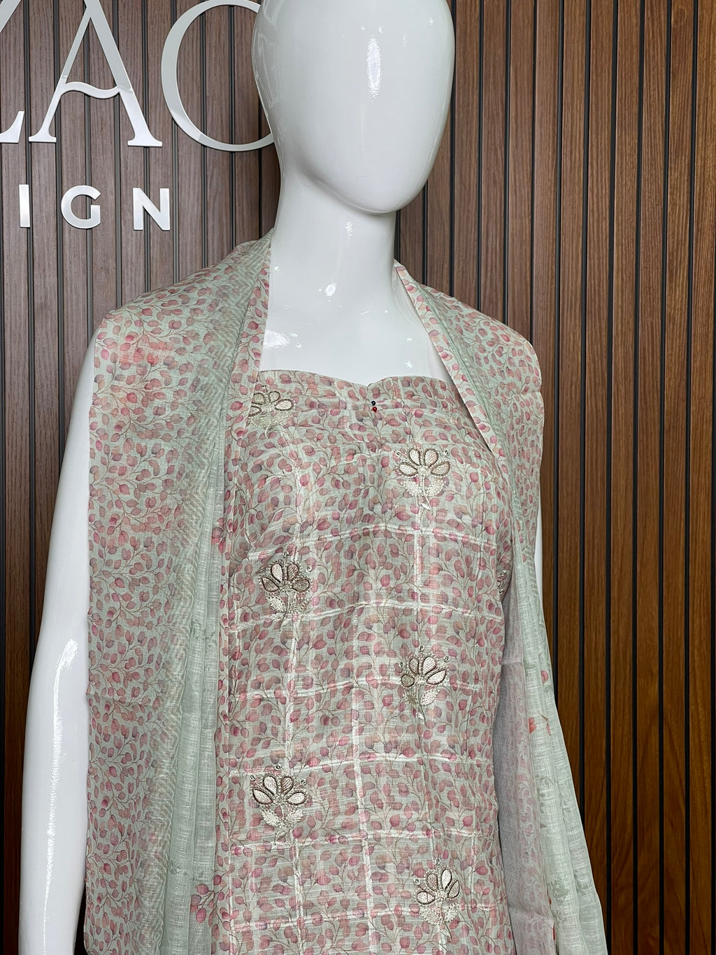 Unstitched Salwar Set