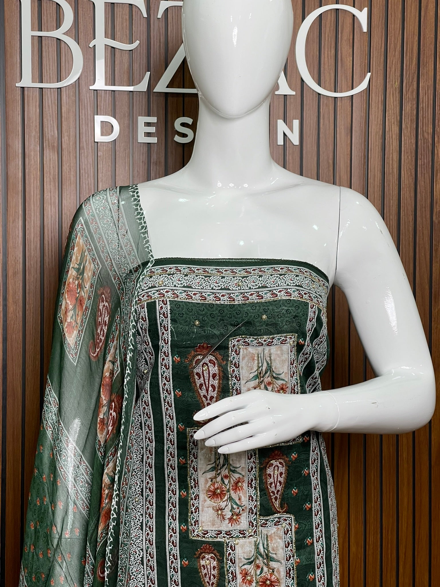 Unstitched Salwar Set