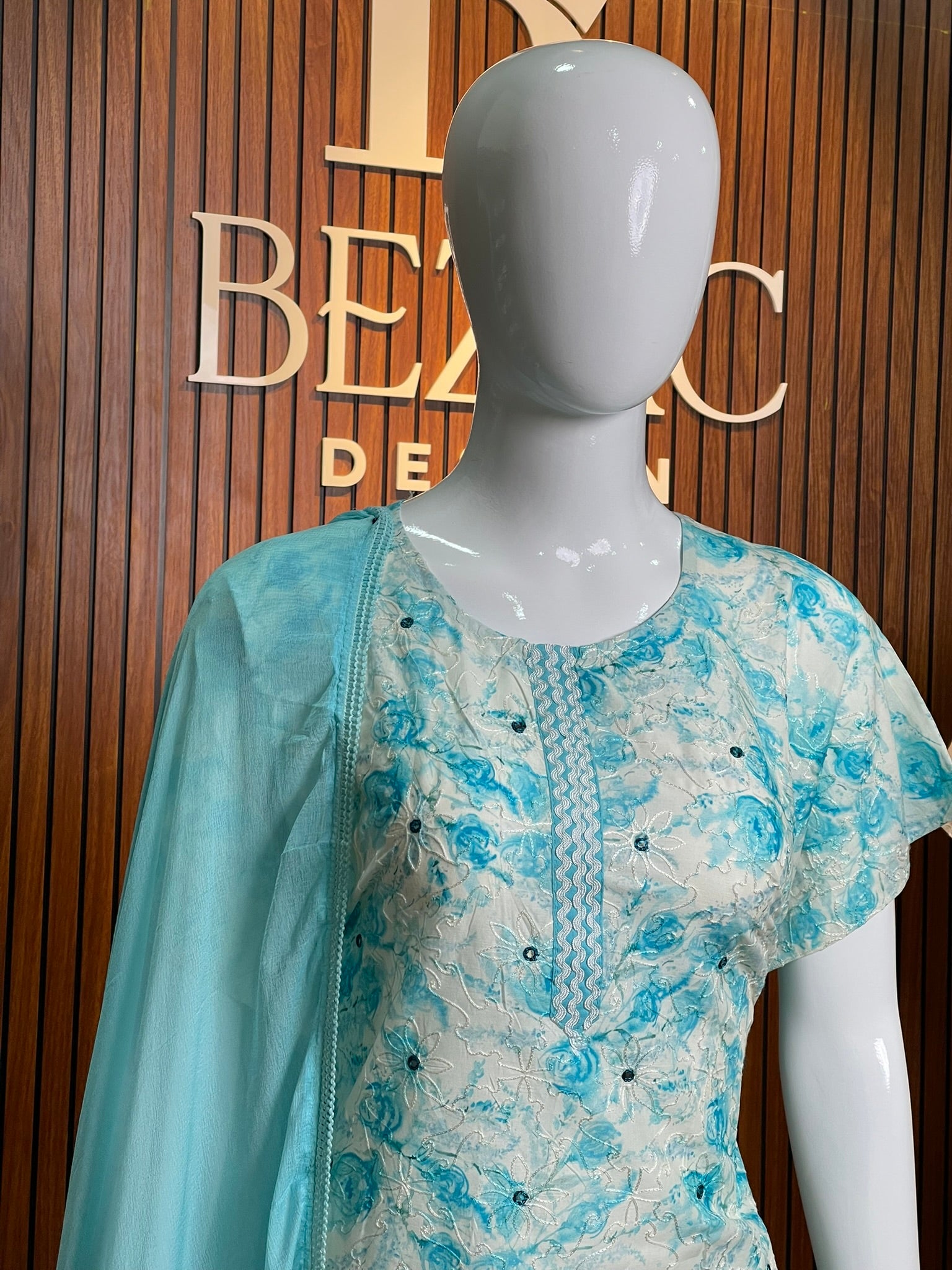 Unstitched Salwar Set