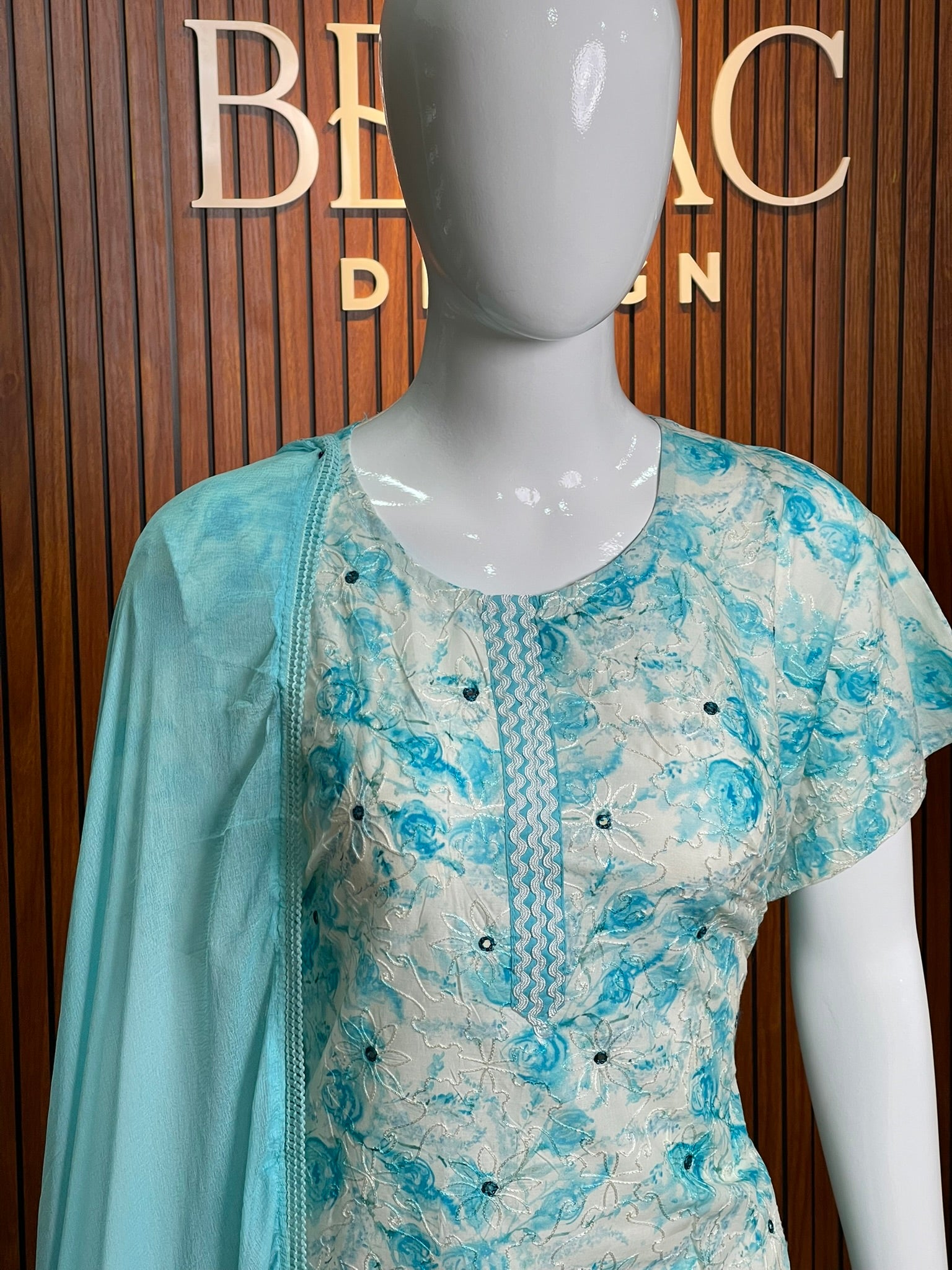 Unstitched Salwar Set