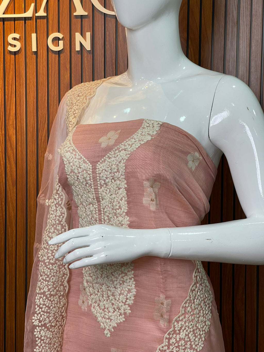 Unstitched Salwar Set