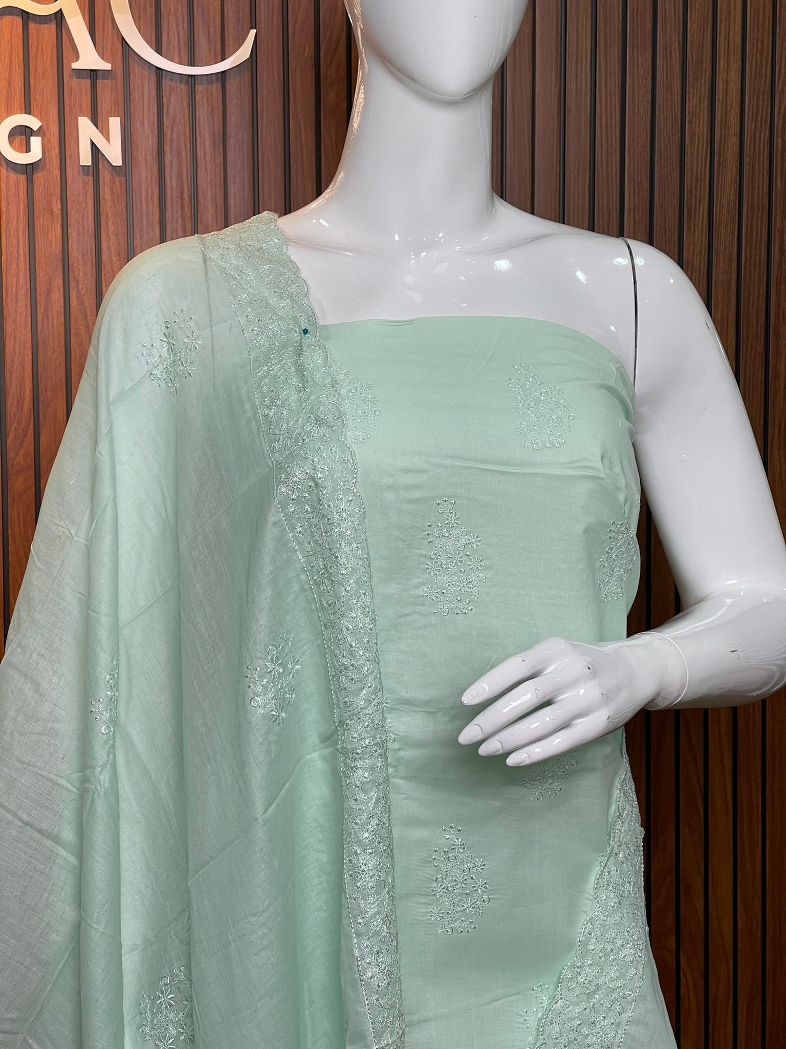 Unstitched Salwar Set