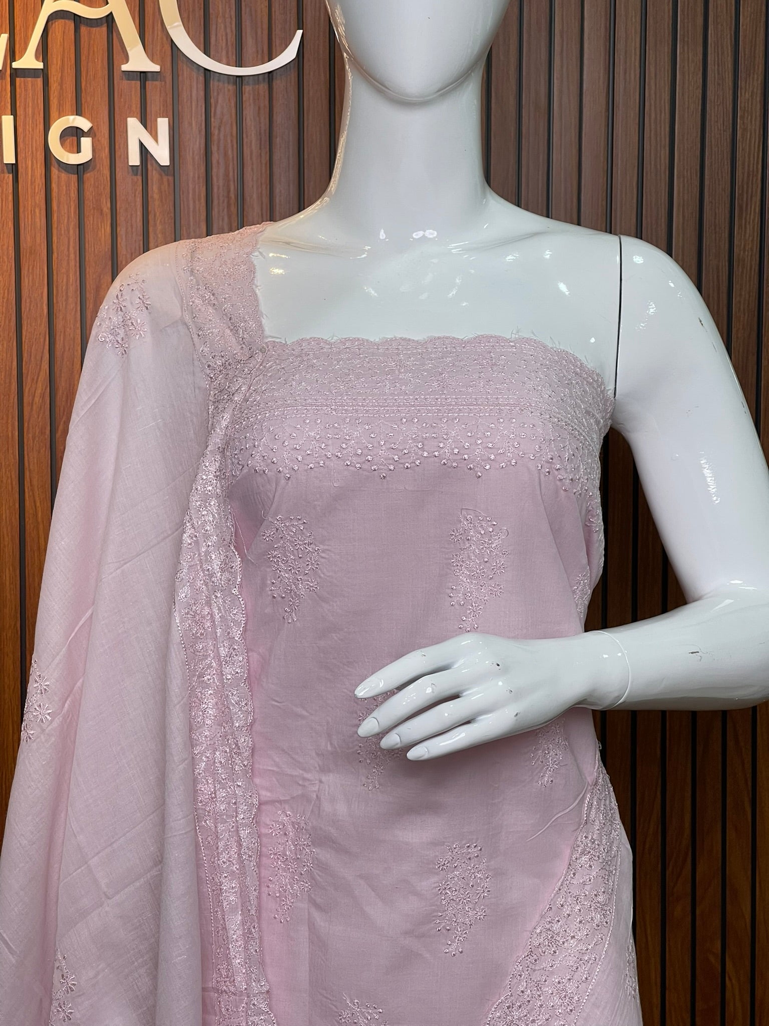 Unstitched Salwar Set