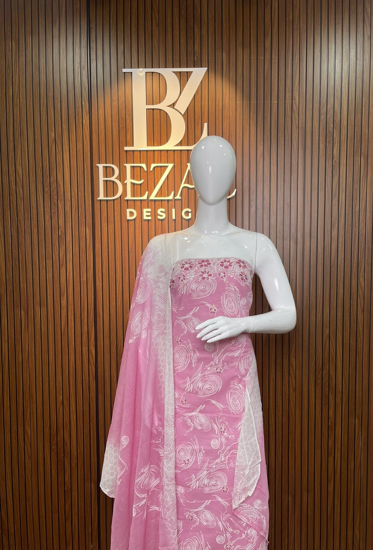 Unstitched Salwar Set