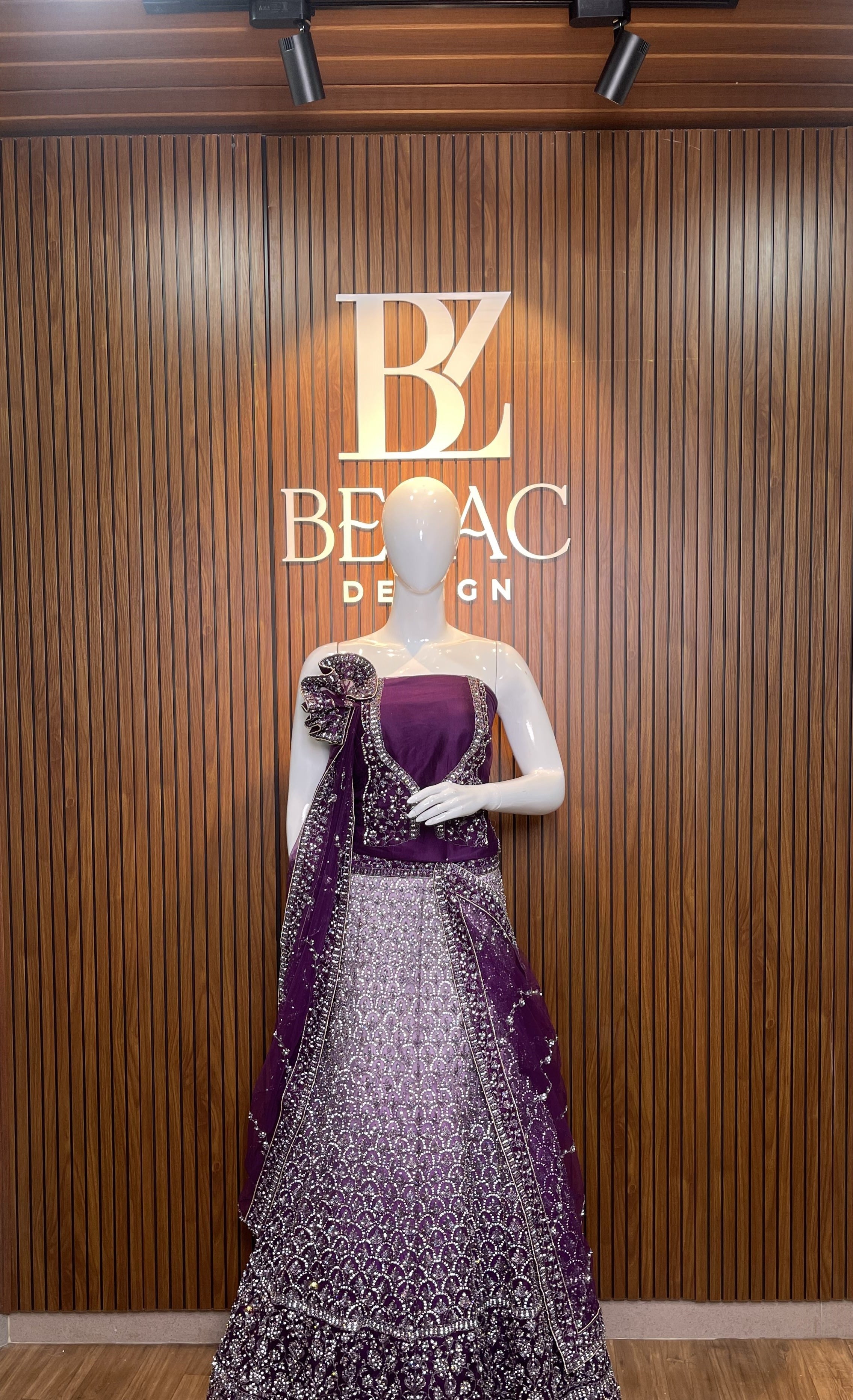 Lehanga - Semi Stitched