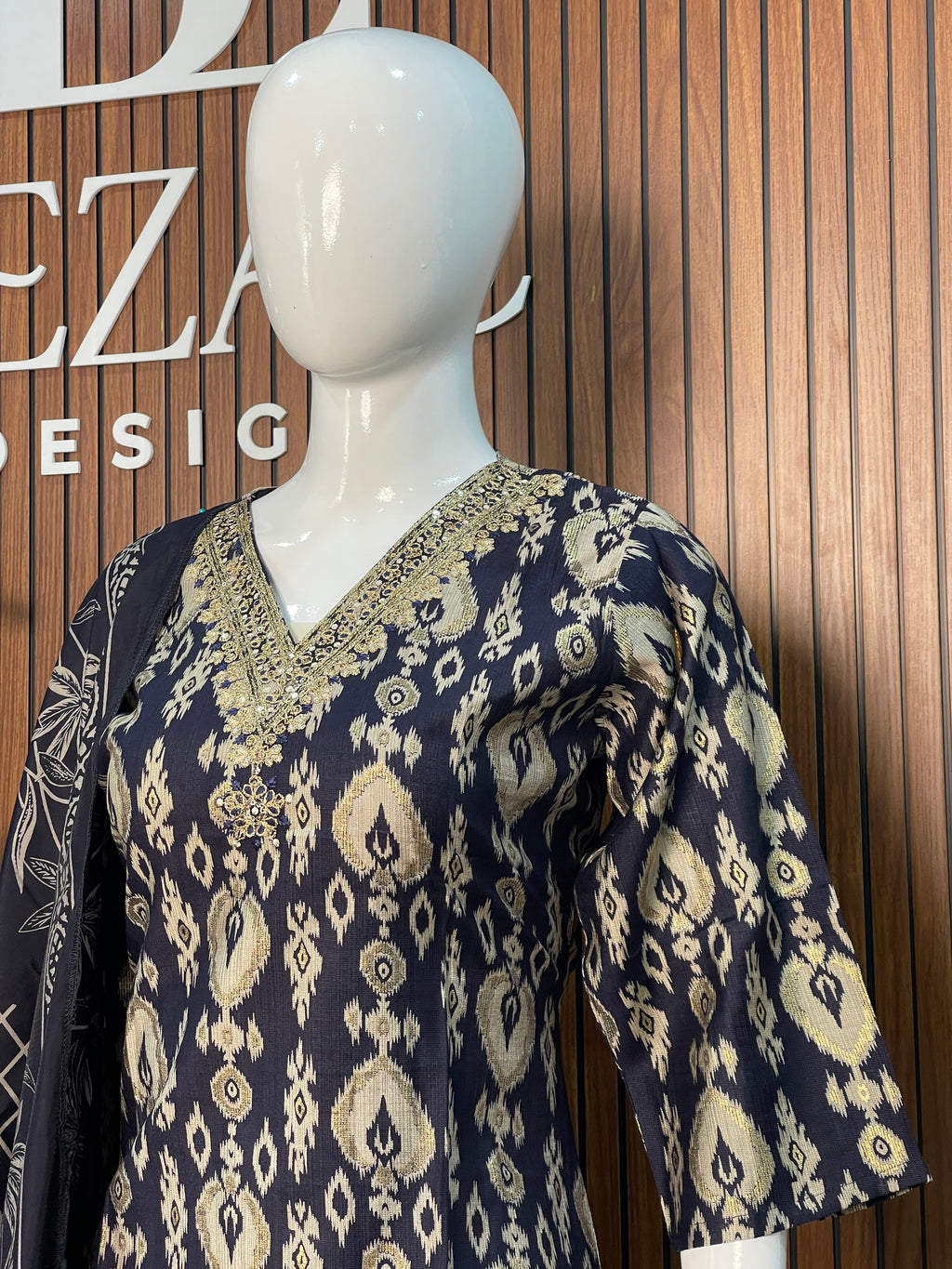 Printed Cotton Silk Salwar