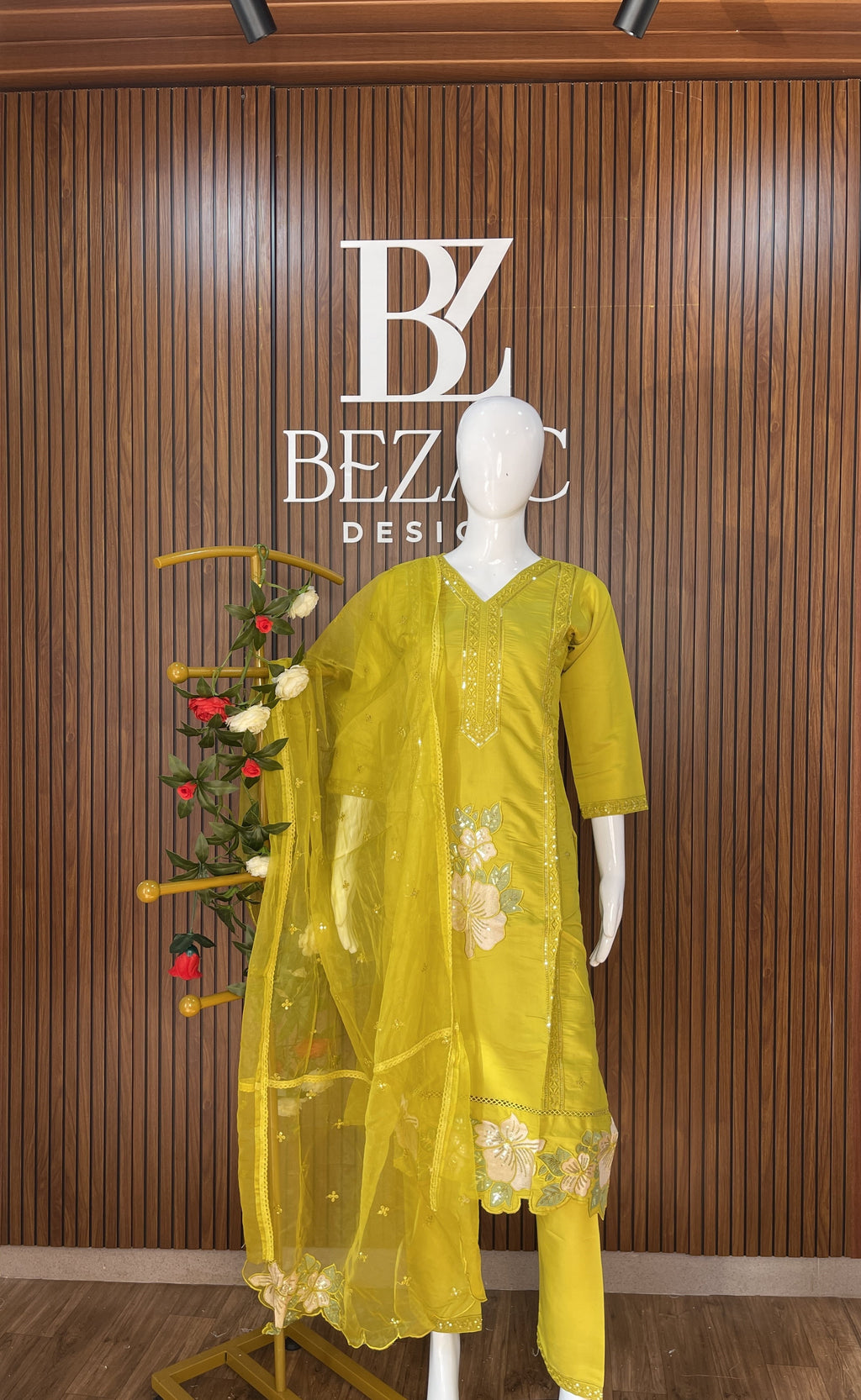 Salwar set in Cotton Modal fabric.