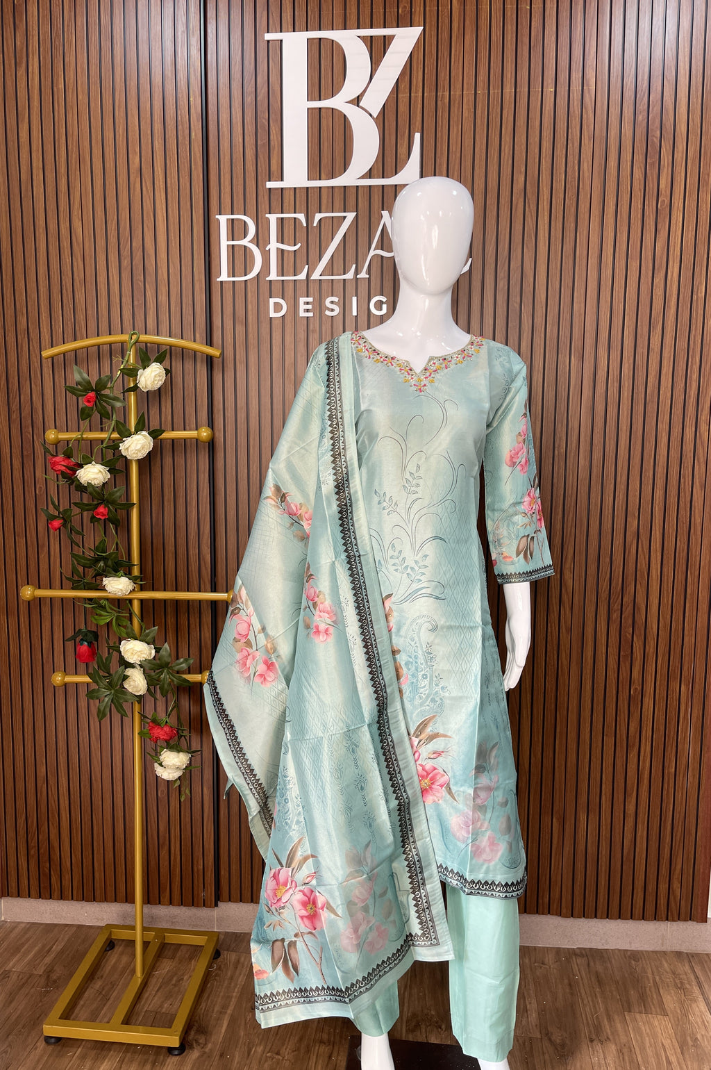 Printed Tissue Salwar Set