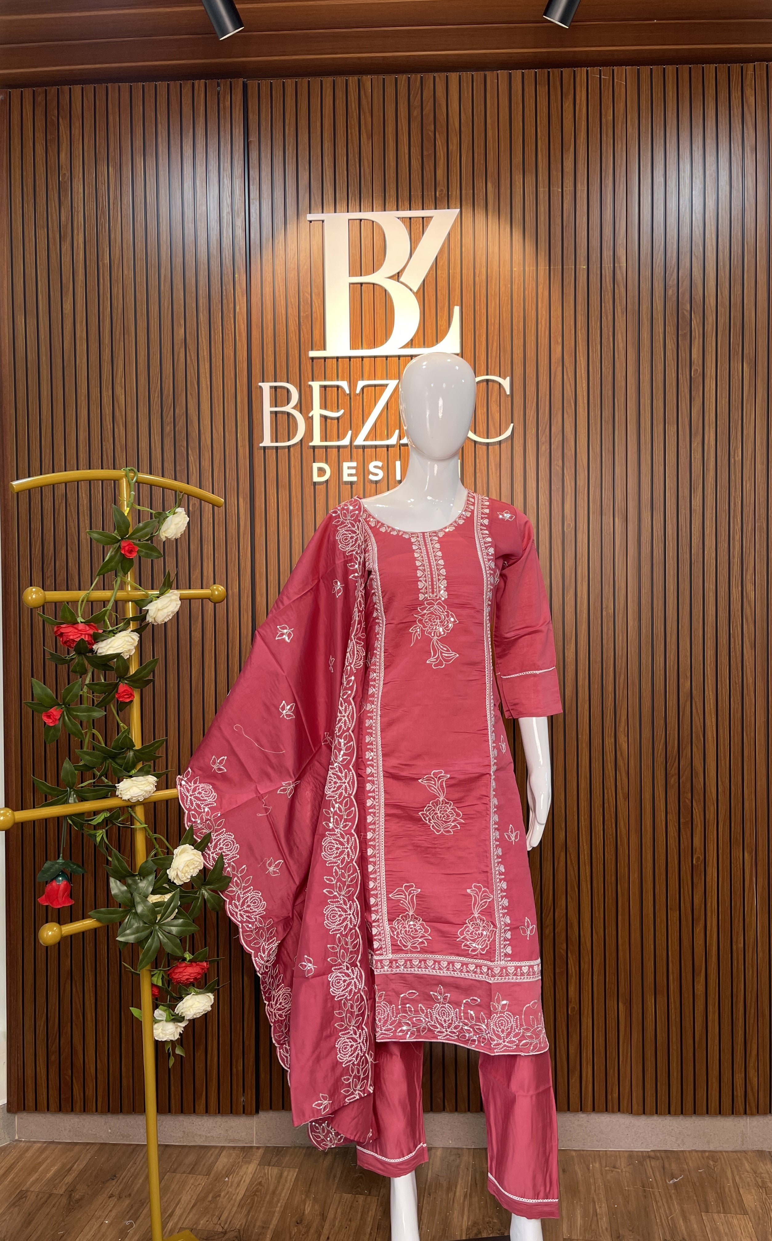 Salwar Set in Modal Satin