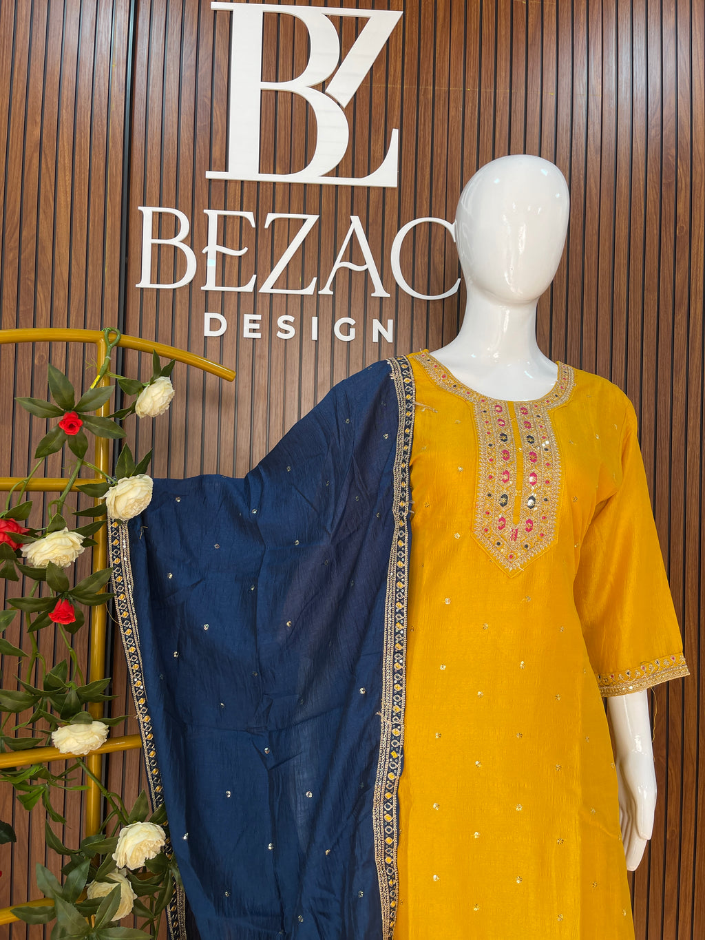 Salwar Set in Modal Silk