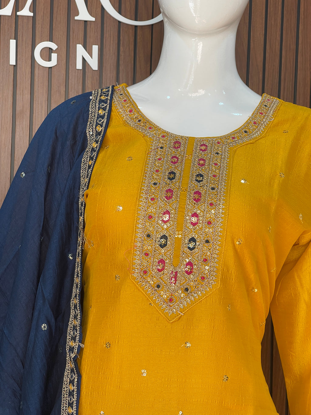 Salwar Set in Modal Silk