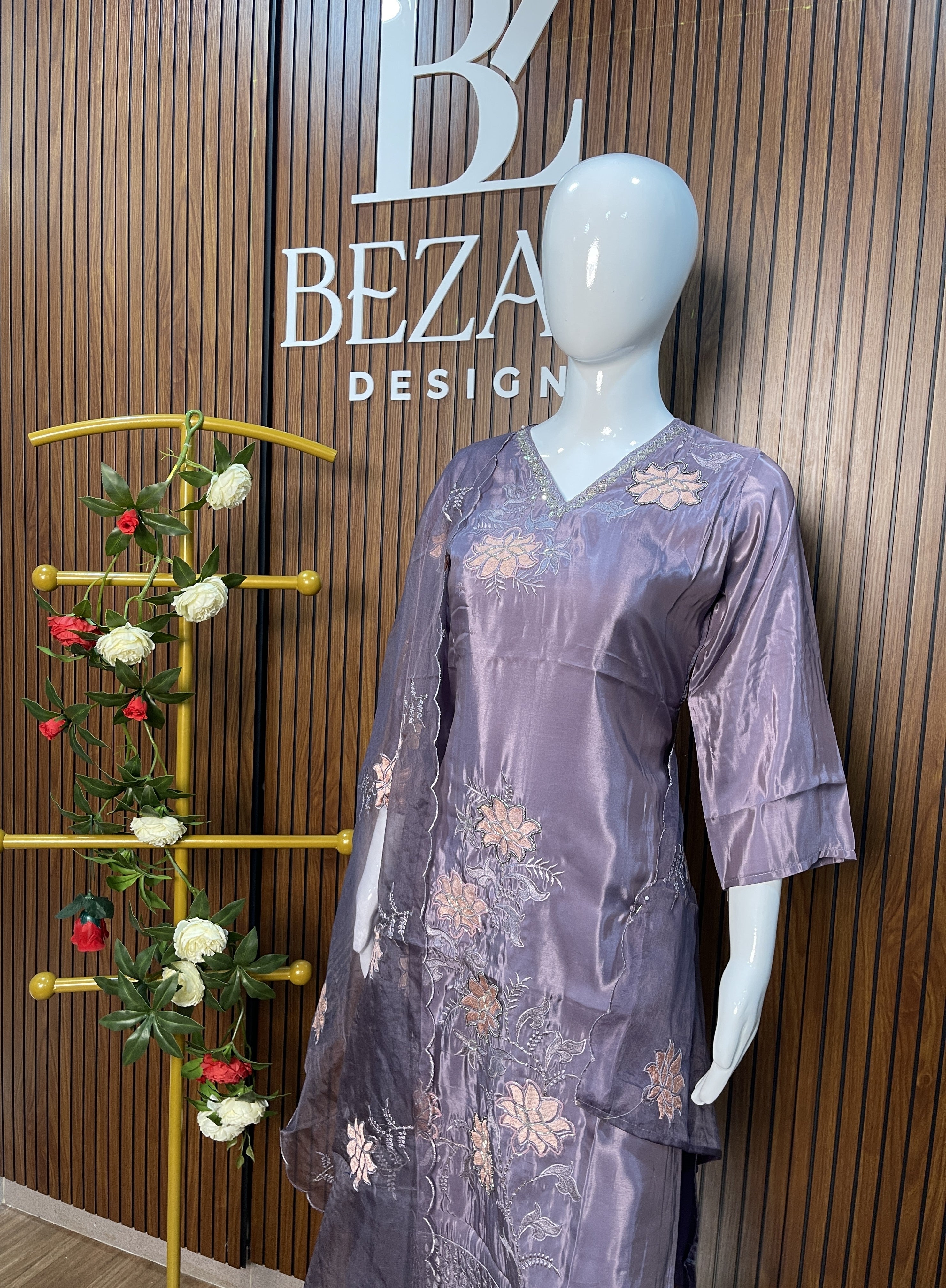 Salwar Set - Glass Organza