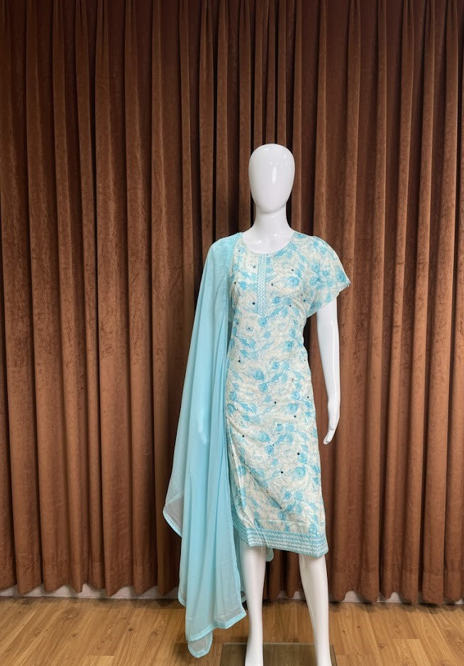 Unstitched Salwar Set