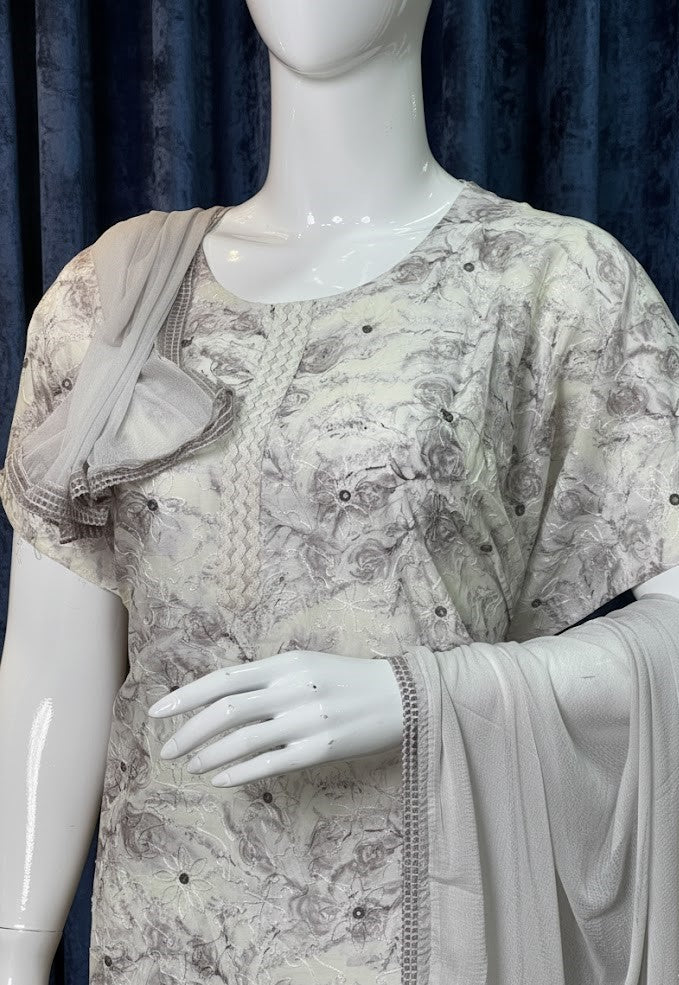 Unstitched Salwar Set