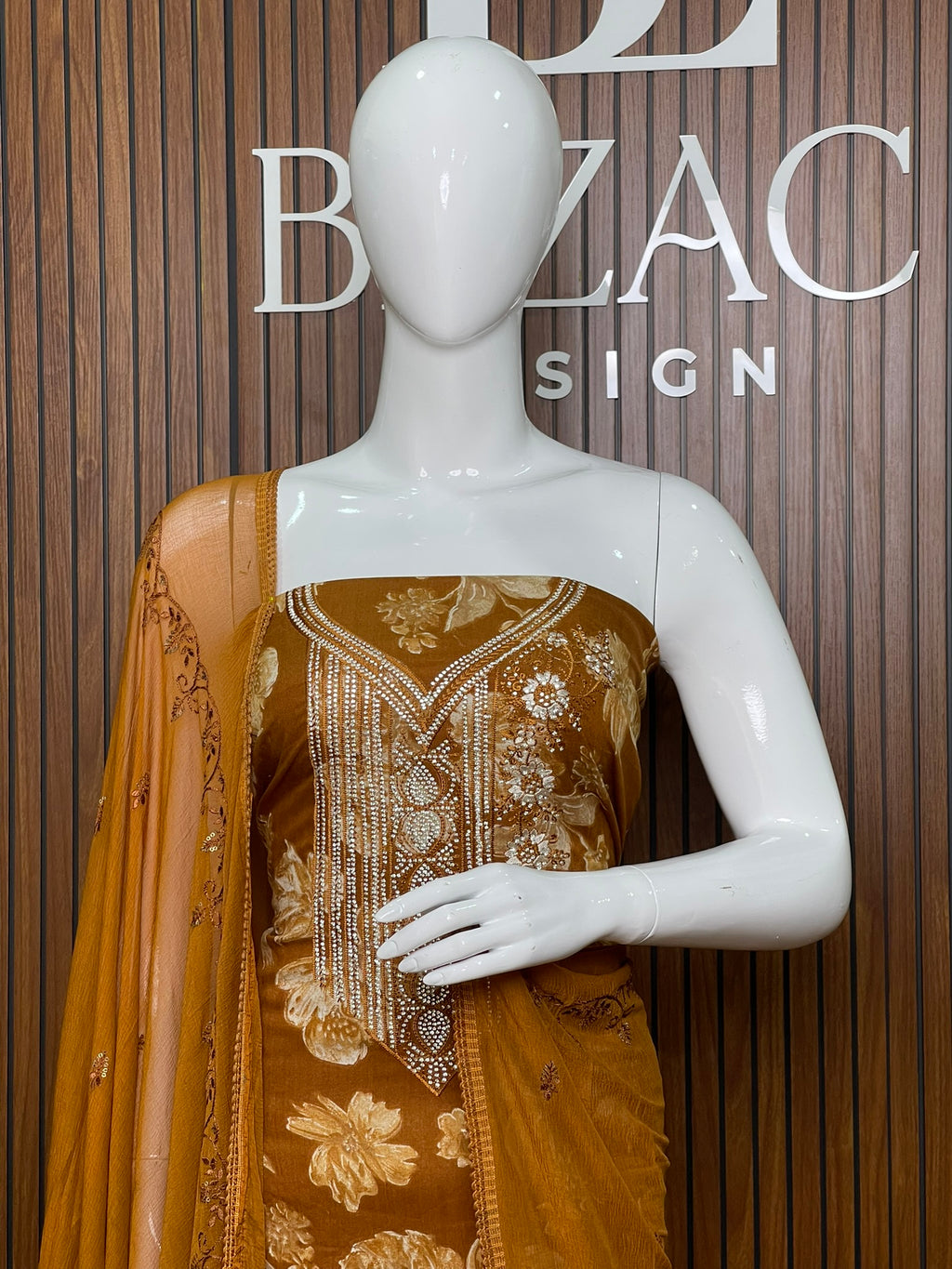 Unstitched Salwar Set