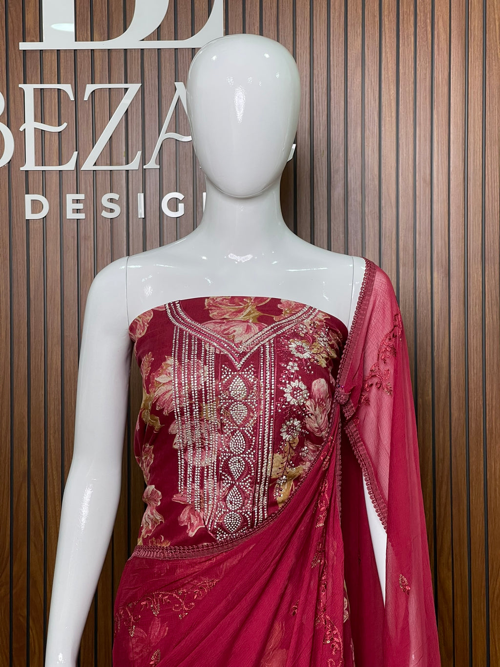 Unstitched Salwar Set