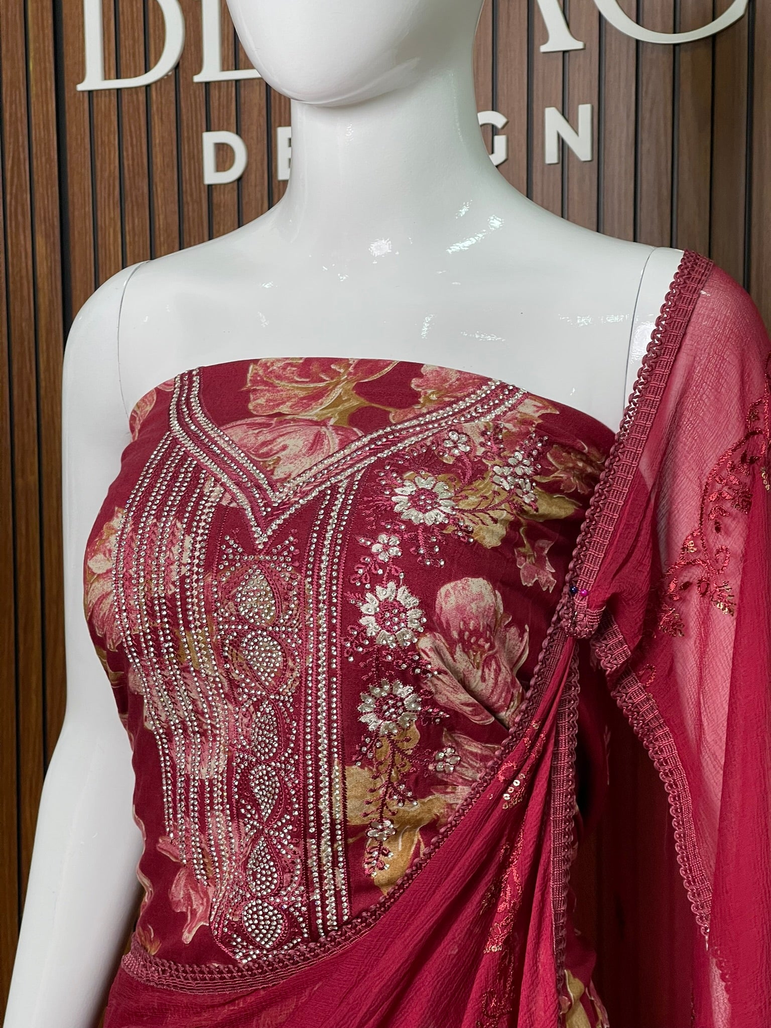 Unstitched Salwar Set