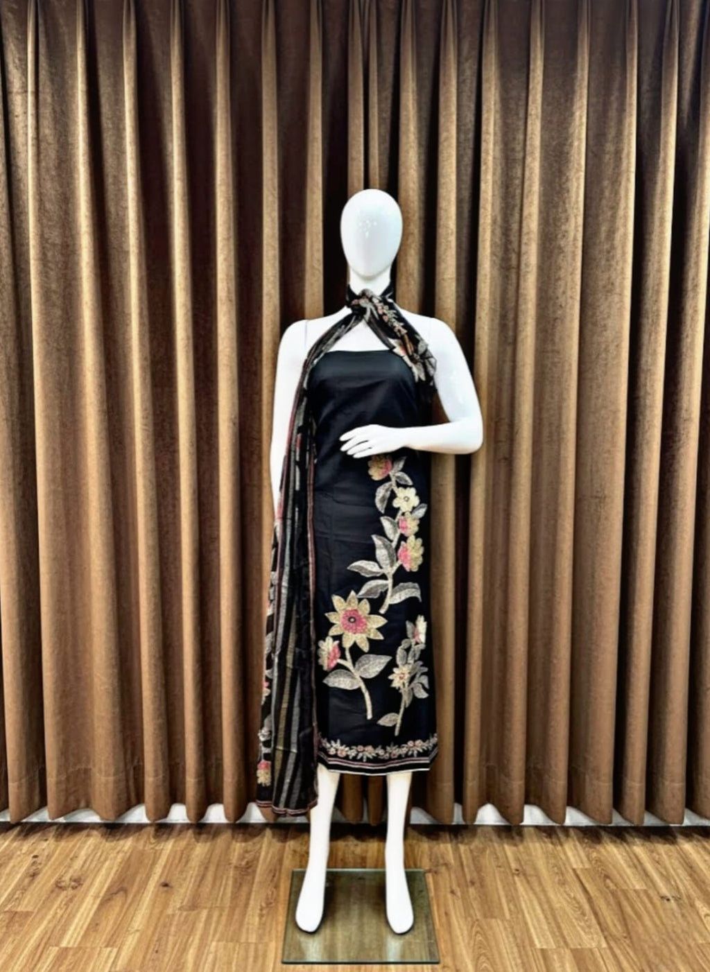 Unstitched Salwar Set