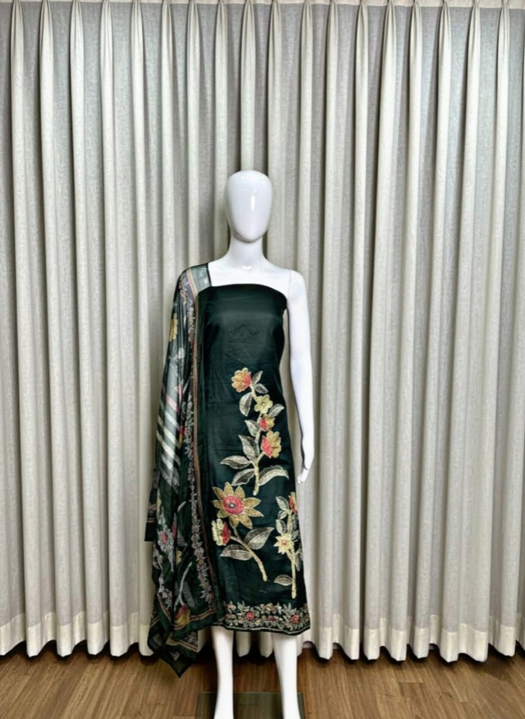 Unstitched Salwar Set