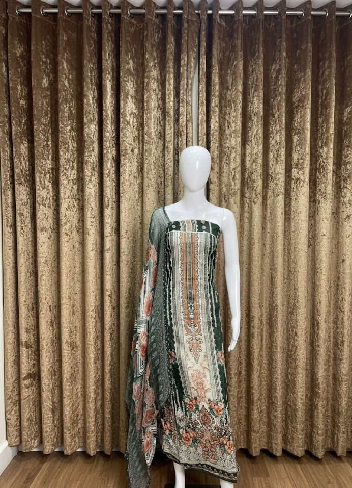 Unstitched Salwar Set