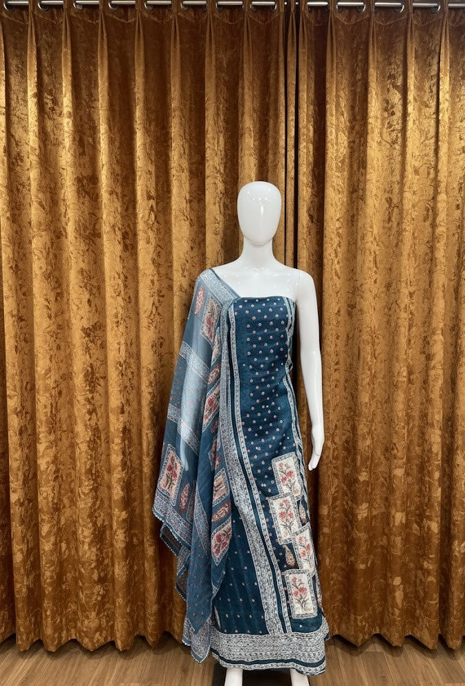 Unstitched Salwar Set