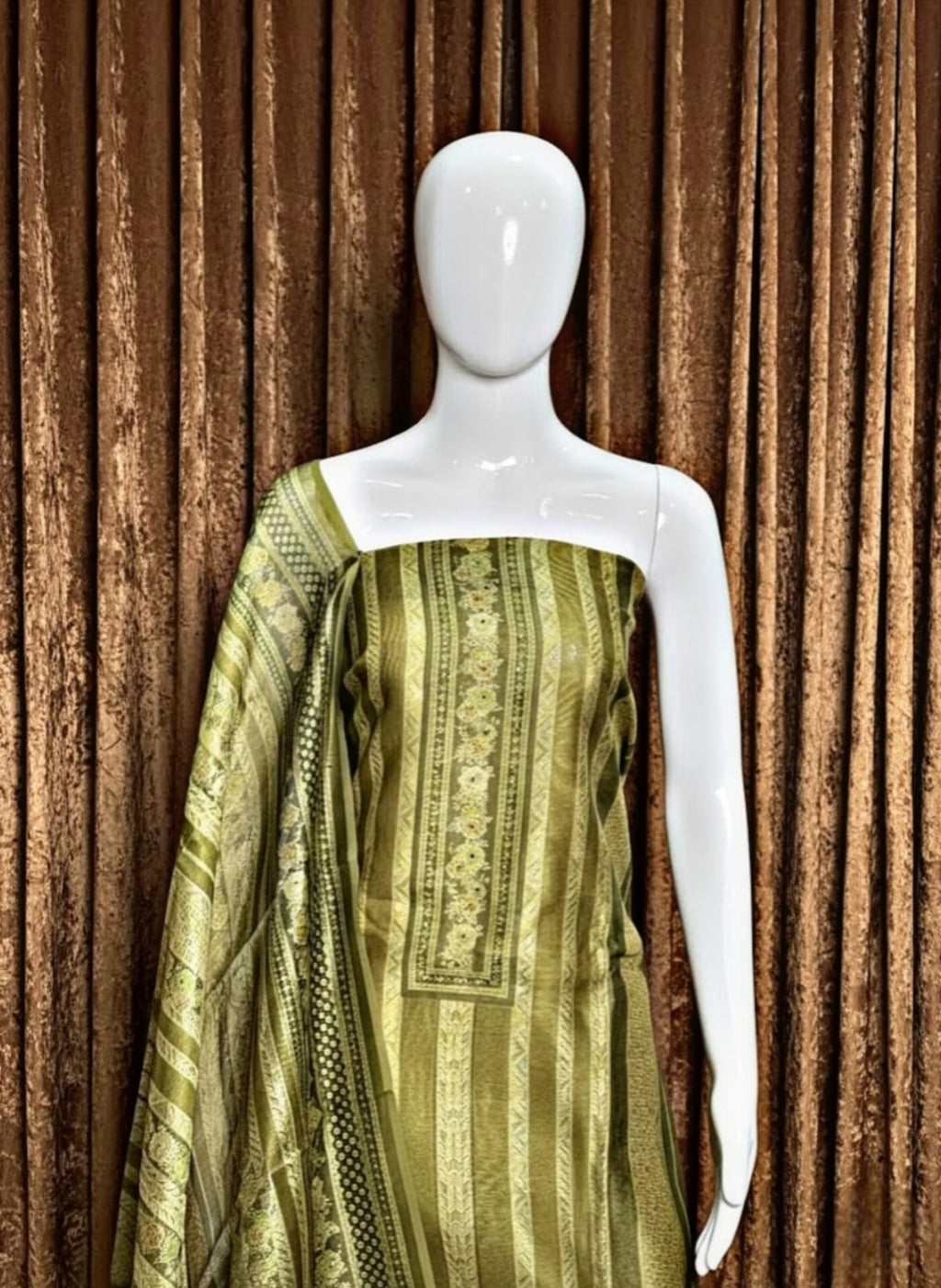 Unstitched Salwar Set