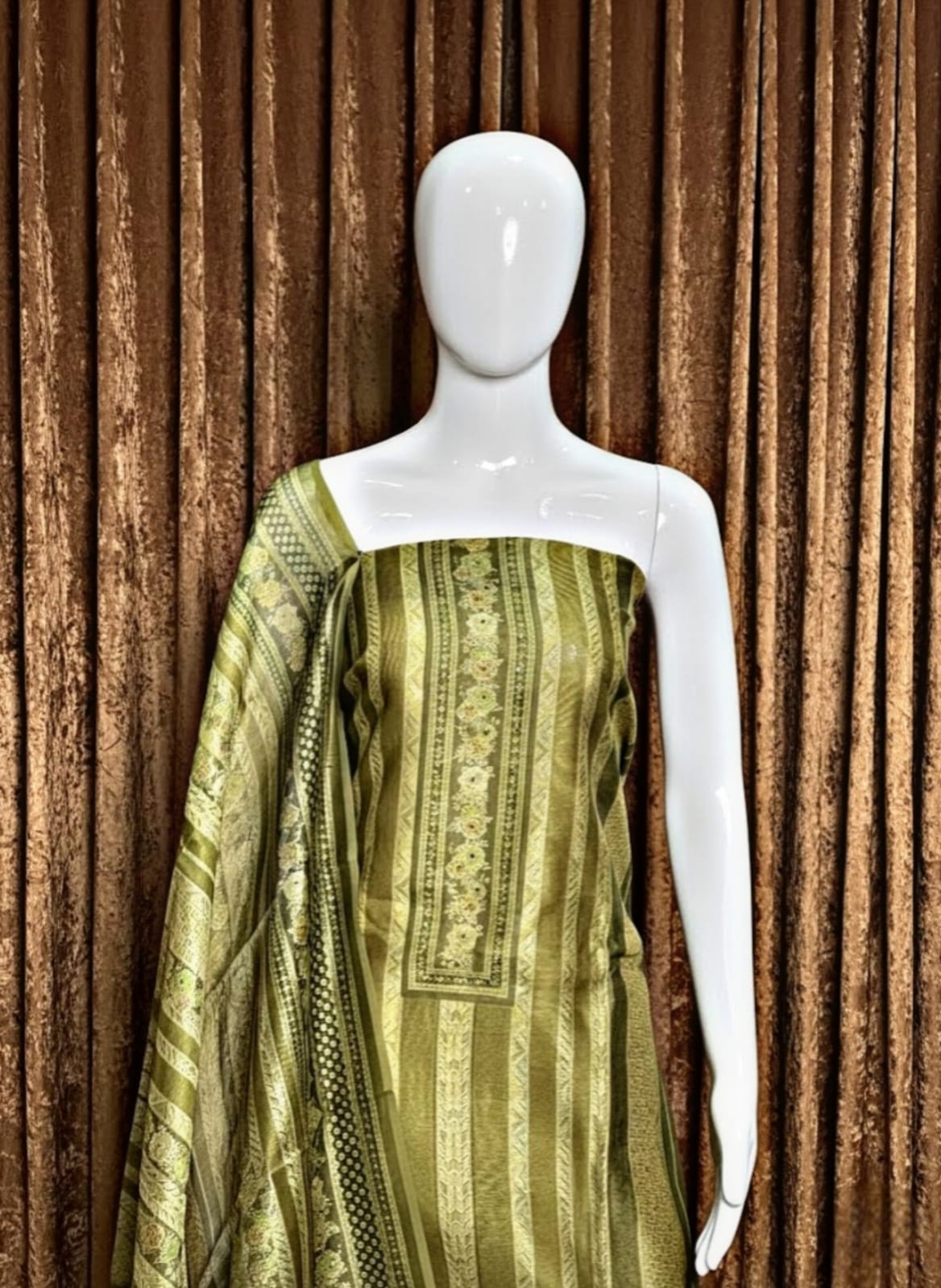 Unstitched Salwar Set