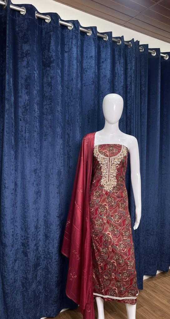 Unstitched Salwar Set