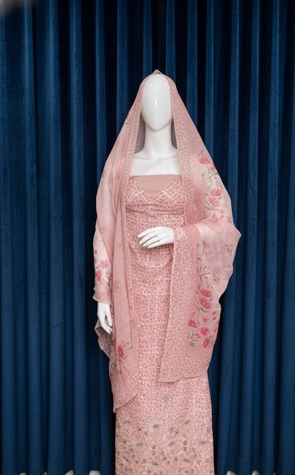 Unstitched Salwar Set