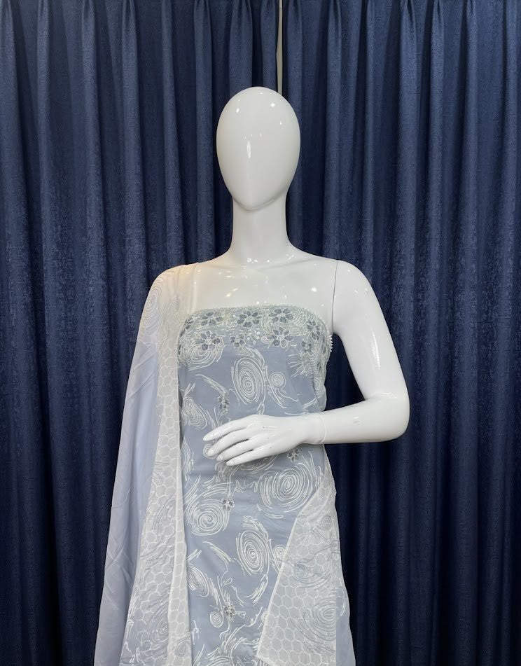 Unstitched Salwar Set