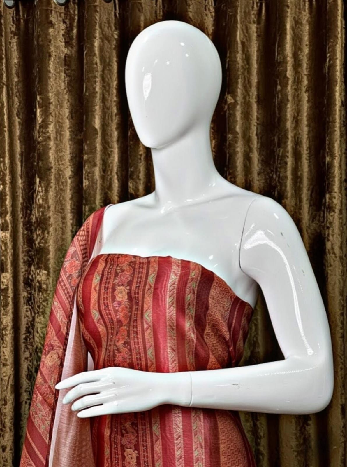 Unstitched Salwar Set